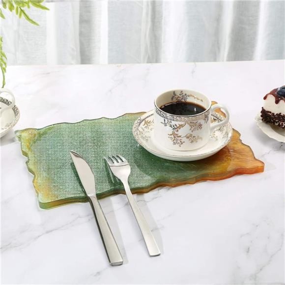 Resin Mold, Fixm Molds for Resin Casting Silicone Mold Tray with 1pcs Geode Tray - Picture 5 of 7